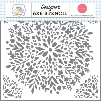 Carta Bella Summer Stencil - Floral Bunch